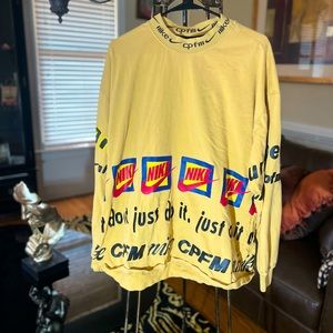 Nike x Cactus Plant Flea Market Beige Logo Print Size XL